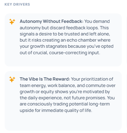 Career profile insight 2