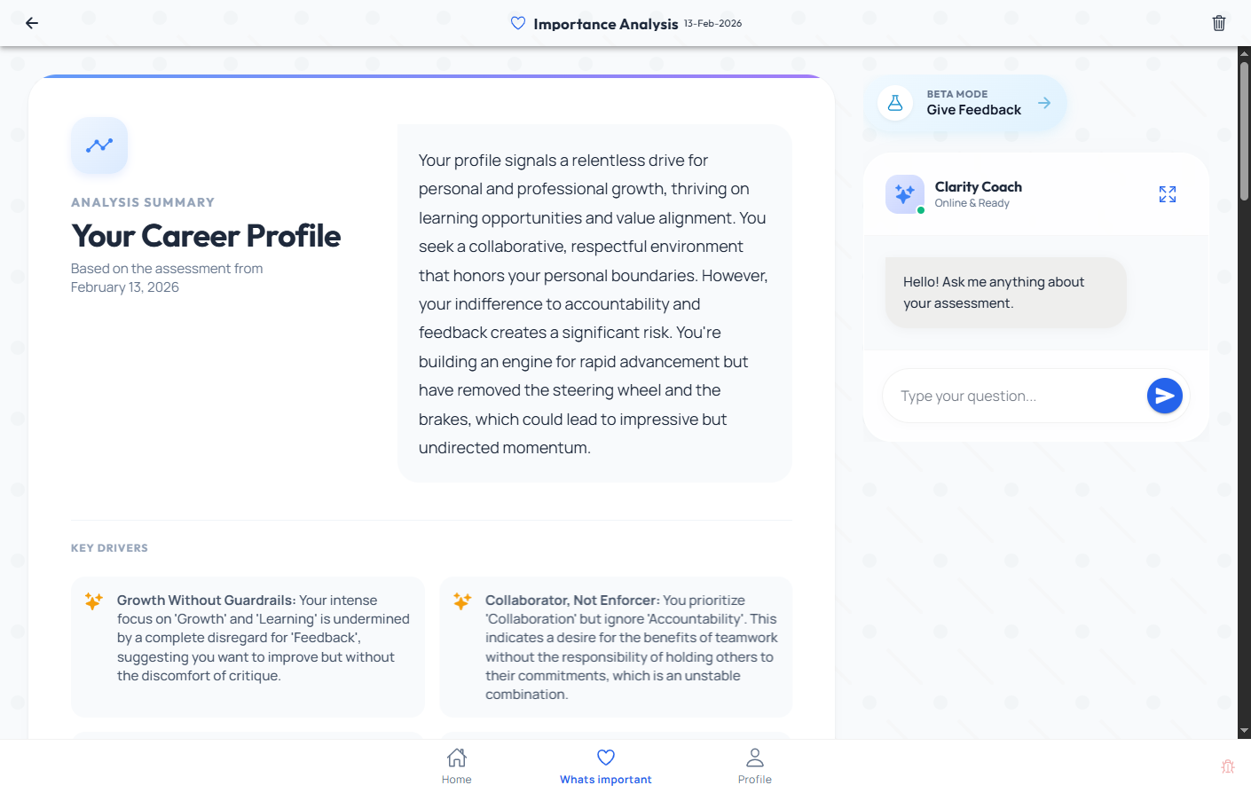 We're working on this...